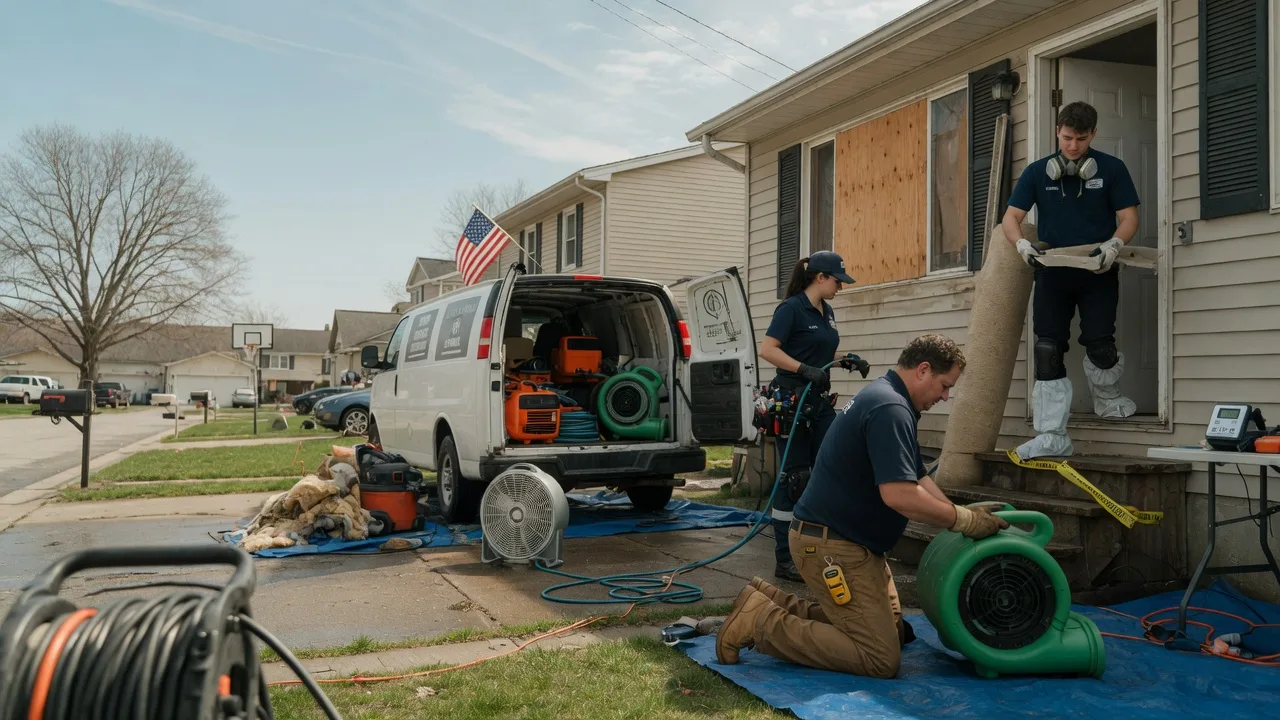 Water Damage Restoration in Worthington, KY near me